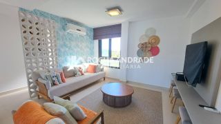 Espetacular Apto 3 Suítes, na Praia do Forte, frente mar e pé na areia