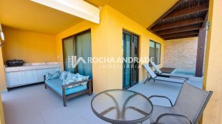 Espetacular Apto 3 Suítes, na Praia do Forte, frente mar e pé na areia