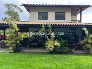 Cond. Alto da constância em Praia do Forte, Casa 4 suítes, piscina, 3 garagens e academia