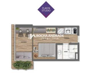 Studio Para Vender no bairro Rio Vermelho em Salvador