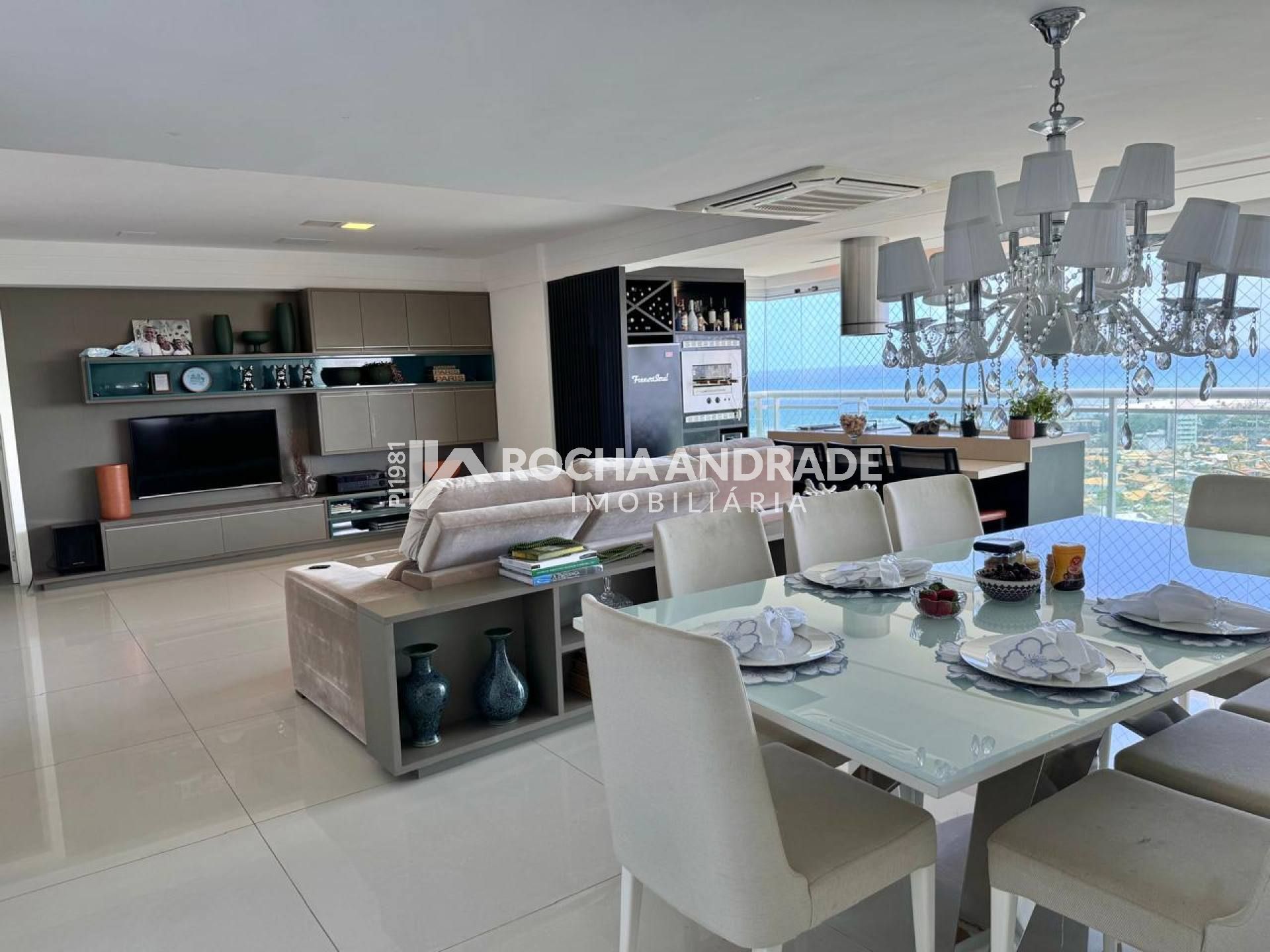 Apartamento com 3 suites, 152M², vista panoramica para o mar, Patamares Salvadoe BA