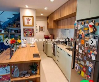 Loft mobiliado,  55m2 no Cloc Marina Residence