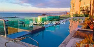 Loft mobiliado,  55m2 no Cloc Marina Residence