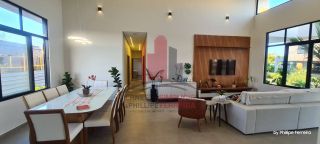 Linda e Nova Casa no Condomínio Reserva de Aldeia