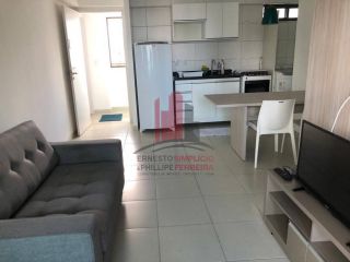 Flat em Boa Viagem 34m² Mobiliado