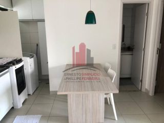 Flat em Boa Viagem 34m² Mobiliado