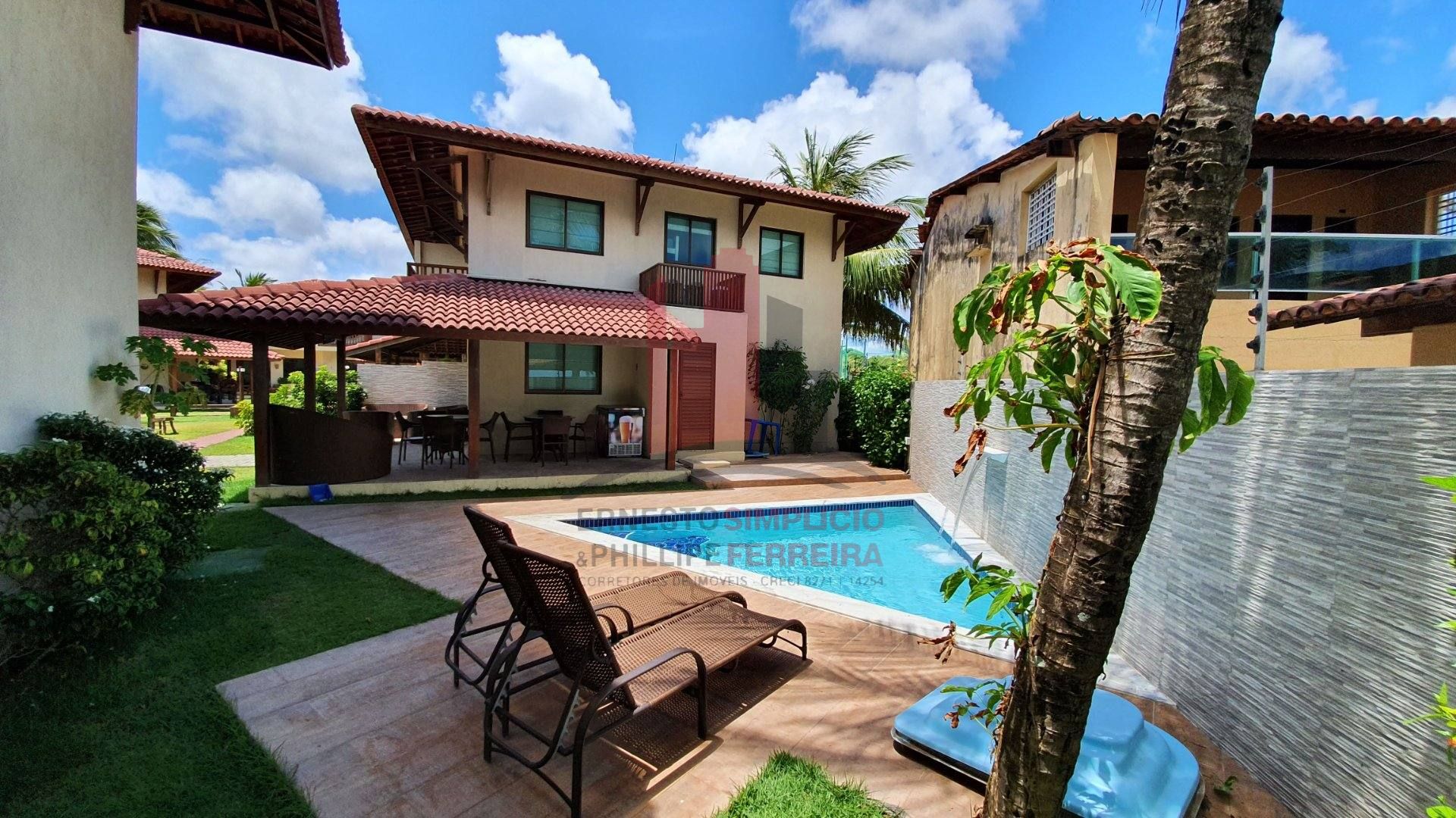 Bangalô com 2 Suites e 2 Quartos com Piscina Privativa