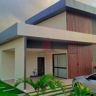 Linda Casa em Condomínio Novo em Aldeia com 5 Suítes