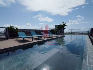 Flat na Praia de Cupe desfrute deste belo investimento com 20m²