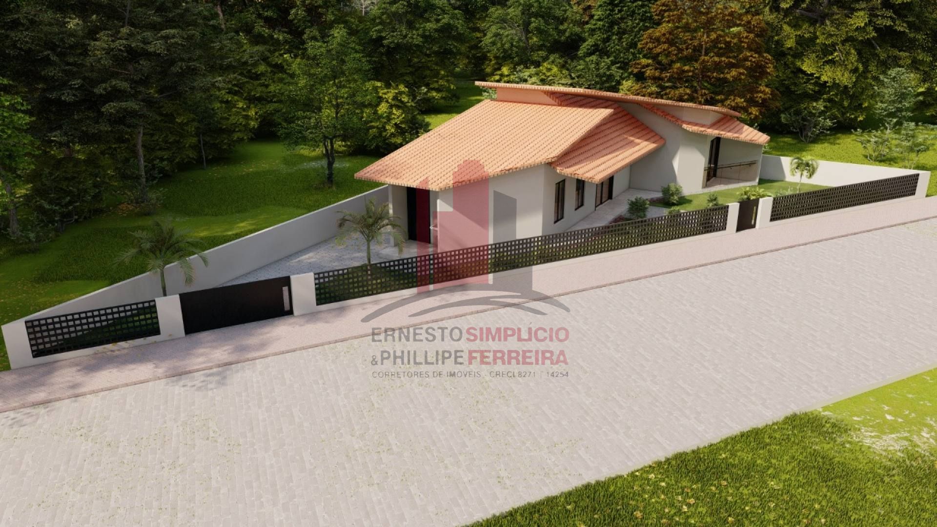 Lote de 300m² com Base de Casa iniciada