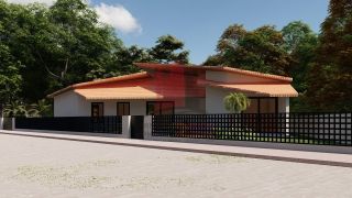 Lote de 300m² com Base de Casa iniciada
