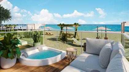 Flat´s no Nixxus Beach Prime com 21m² a 49m² Beira Mar