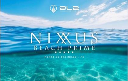 Flat´s no Nixxus Beach Prime com 21m² a 49m² Beira Mar