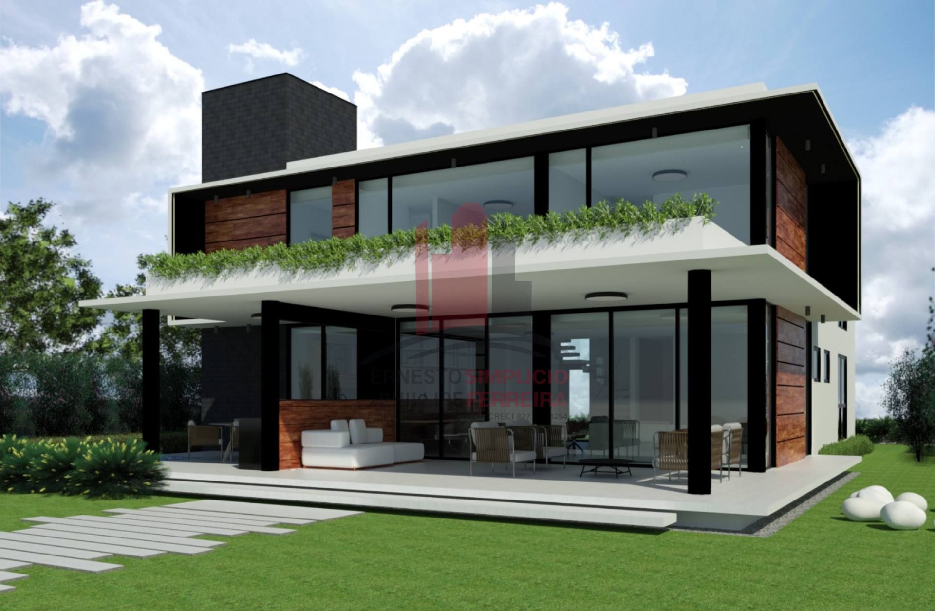 Casa em Construção em Excelente Condomínio com 5 Suítes 310m²