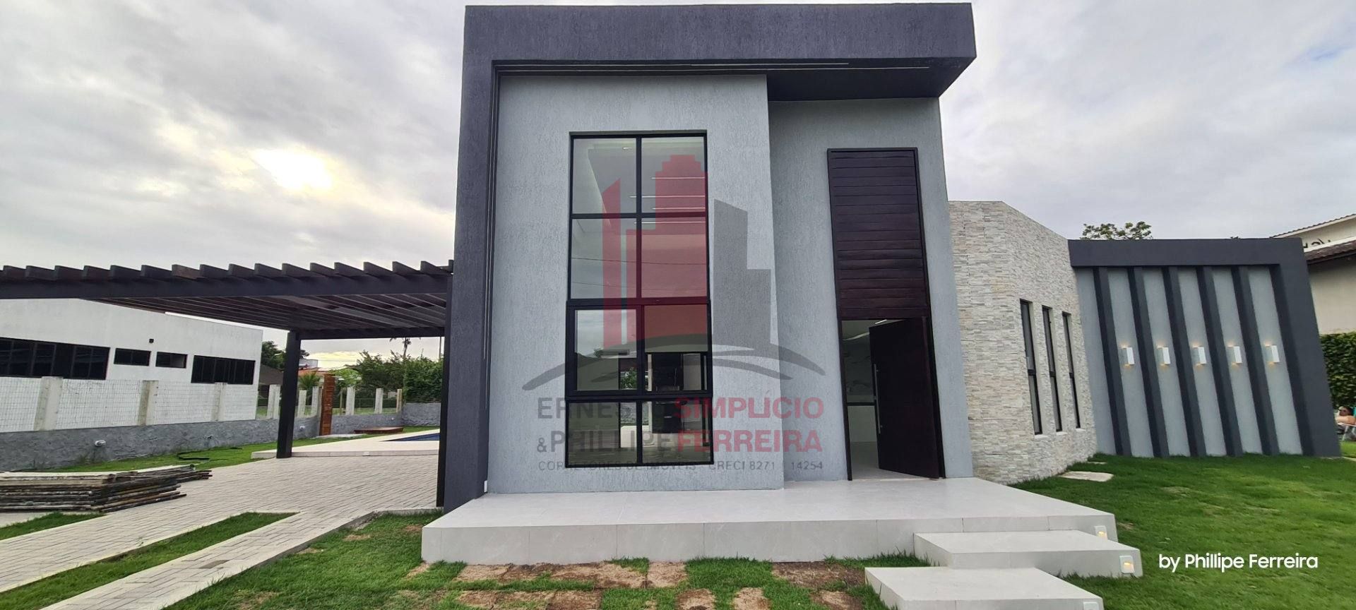 Casa Nova em Condomínio 4 Quartos Piscina e Espaço Gourmet