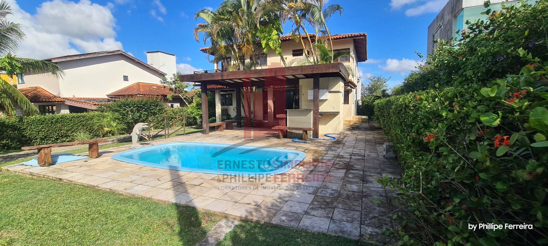 CASA EM CONDOMÍNIO C/ 4 QUARTOS ESPAÇO GOURMET C/ PISCINA