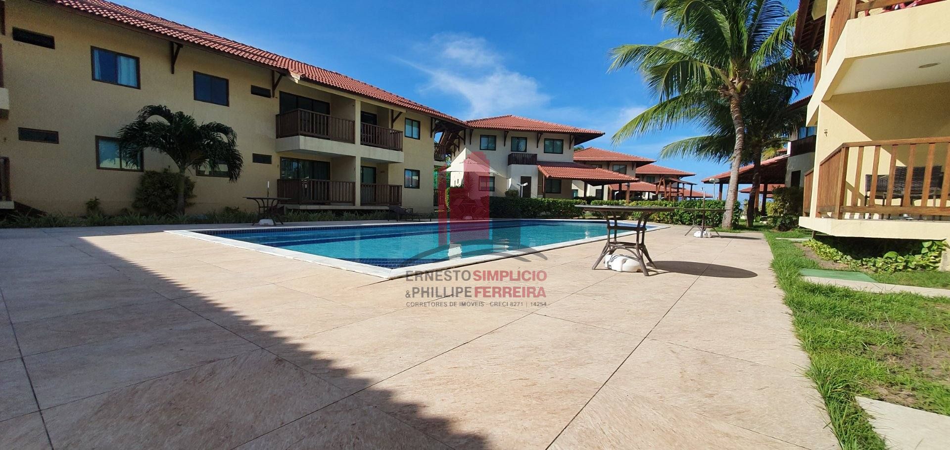 Flat na Ilha de Itamaracá 2 Qrts 1 Suíte 52m