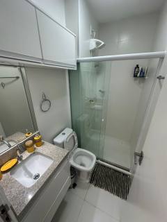 Flat Na Praia da Caueira Com 2/4 e Área Gourmet em Condomínio Costa Das Dunas Residence