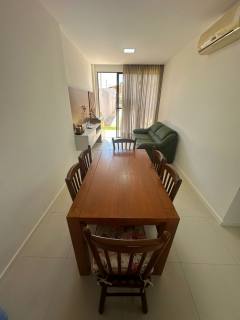 Flat Na Praia da Caueira Com 2/4 e Área Gourmet em Condomínio Costa Das Dunas Residence