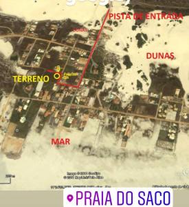 Terreno de 1000 metros na Praia do Saco