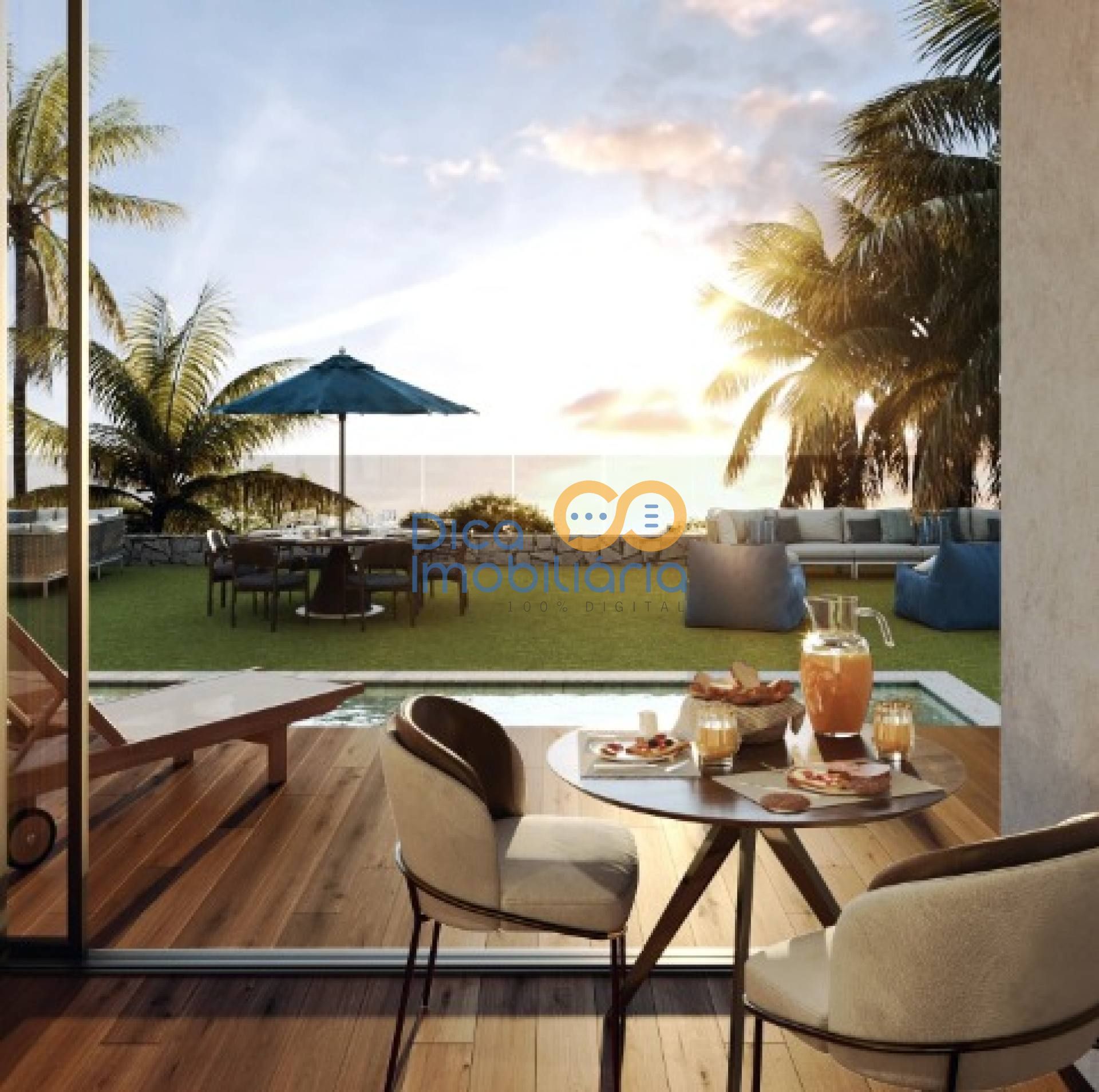 Casa de Condomínio Para Vender com 4 quartos 4 suítes no bairro Vicente Pinzon em Fortaleza