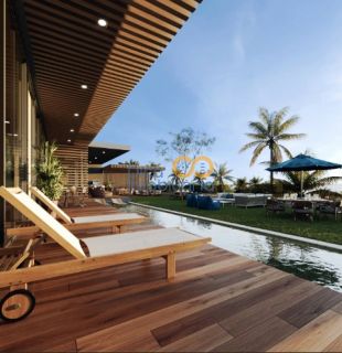 Casa de Condomínio Para Vender com 4 quartos 4 suítes no bairro Vicente Pinzon em Fortaleza