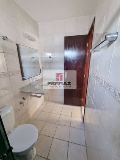 Casa alugel emaus, dois quartos, suíte, banheiro social,  armários de cozinha