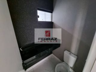 Casa nova à venda em condomínio, nova parnamirim, três suites, lavabo, espaço gourmet com churrasqueira