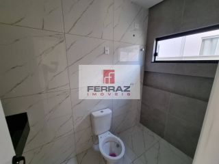 Casa nova à venda em condomínio, nova parnamirim, três suites, lavabo, espaço gourmet com churrasqueira