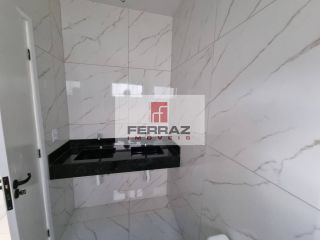 Casa nova à venda em condomínio, nova parnamirim, três suites, lavabo, espaço gourmet com churrasqueira