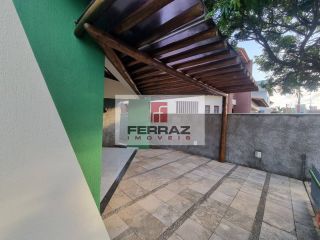 Casa duplex à venda em condomínio fechado, nova parnamirim, cidade verde, três suítes, piscina e churrasqueira privativa, lazer, portaria 24h