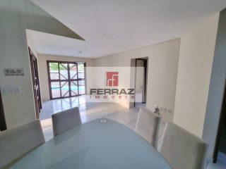 Casa duplex à venda em condomínio fechado, nova parnamirim, cidade verde, três suítes, piscina e churrasqueira privativa, lazer, portaria 24h