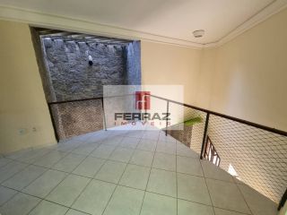 Casa duplex à venda em condomínio fechado, nova parnamirim, cidade verde, três suítes, piscina e churrasqueira privativa, lazer, portaria 24h