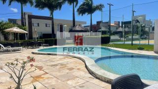 Casa duplex em condomínio para venda, nova parnamirim,  quatro suítes, três com closet, master com closet e hidro, quatro vagas, condomínio com lazer e portaria 24h.