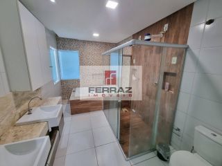 Casa duplex em condomínio para venda, nova parnamirim,  quatro suítes, três com closet, master com closet e hidro, quatro vagas, condomínio com lazer e portaria 24h.