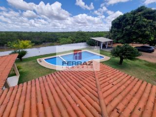 Linda chácara á venda no município de macaíba, casa com 5 quartos, suíte, piscina, fácil acesso e localização, próximo a bom jesus.