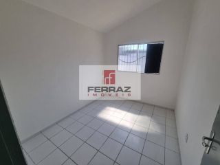 Casa em condomínio para alugar, nova parnamirim, dois quartos, banheiro social, cozinha, área de serviço, quintal, garagem coberta