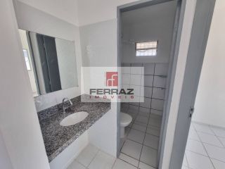 Casa em condomínio para alugar, nova parnamirim, dois quartos, banheiro social, cozinha, área de serviço, quintal, garagem coberta