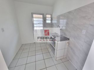 Casa em condomínio para alugar, nova parnamirim, dois quartos, banheiro social, cozinha, área de serviço, quintal, garagem coberta