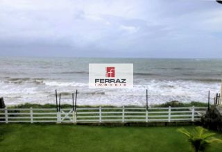 Casa venda beira mar da praia de graçandu, quatro suítes, duplex, garagem coberta para três carros, canil, dependência