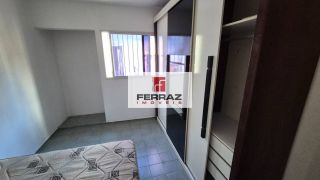 Apartamento para locação no bairro de Petrópolis, três quartos, suíte, banheiro social, cozinha, área de serviço, semimobilado