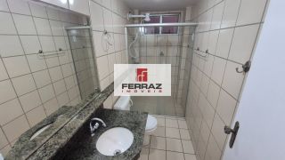 Apartamento aluguel uruaçu com 2 quartos, suíte com closet, sala dois ambientes, sala de tv, cozinha, area de serviço e banheiro social, piscina, salão de festas