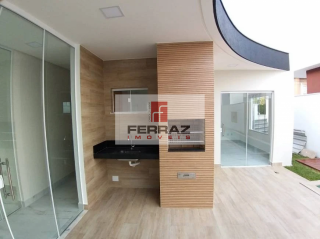 Casa a venda em condomínio, nova, três suítes, closet, piscina privativa, ampla, ventilada