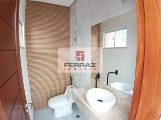 Casa a venda em condomínio, nova, três suítes, closet, piscina privativa, ampla, ventilada