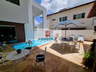 Casa venda na cidade dos bosques nova parnamirim,  quatro suítes,  piscina,  projetados, climatizada