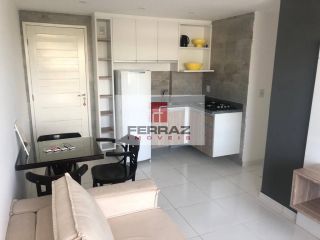 Apartamento(flat) para venda em capim macio, dois quartos, suíte,  lazer, elevador