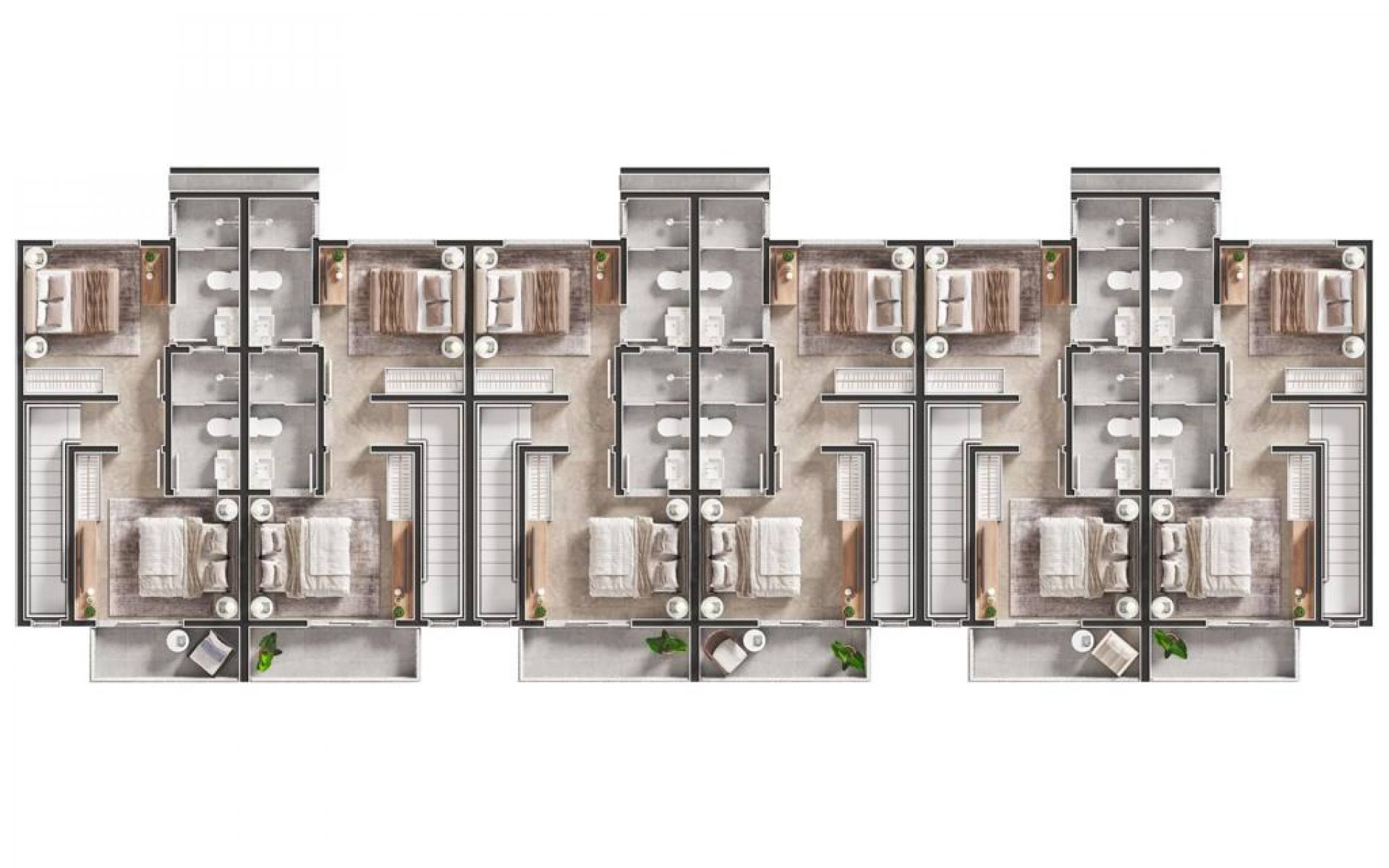 Sobrado Para Vender com 2 quartos 2 suítes no bairro Praia de Armação do Itapocorói em Penha