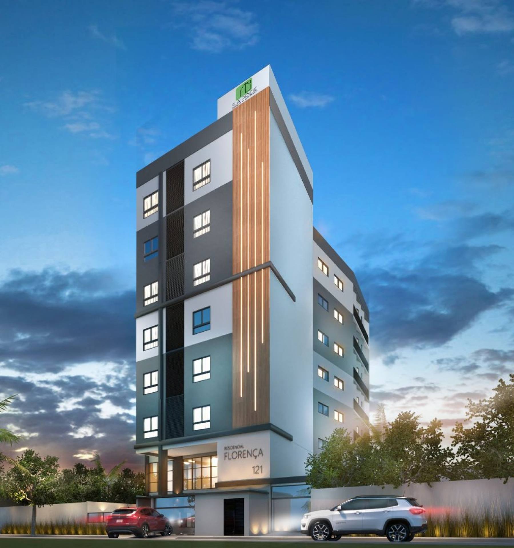 Apartamento Para Vender com 2 quartos 1 suítes no bairro Centro em Penha