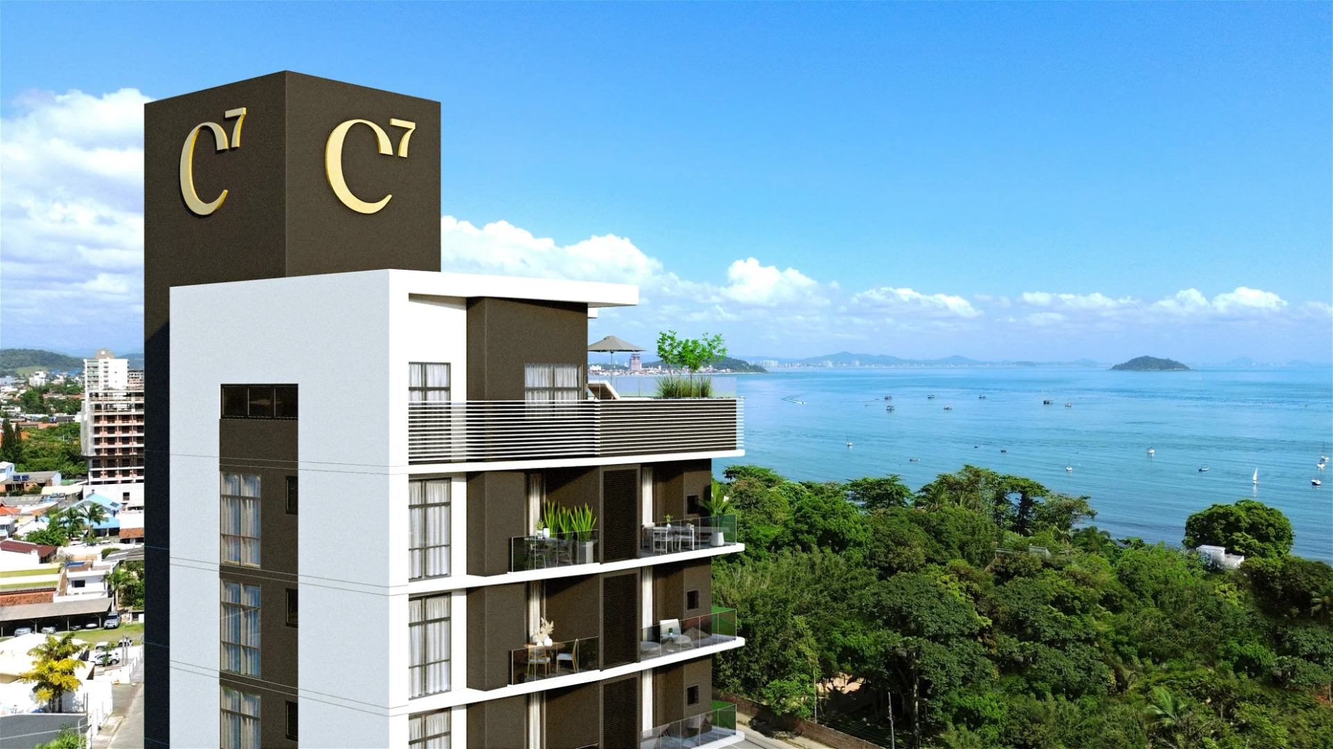 Apartamento Para Vender com 2 quartos 2 suítes no bairro Armação em Penha