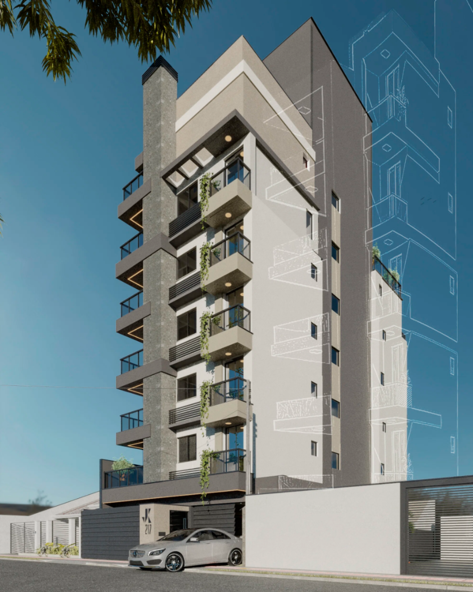 Apartamento Para Vender no JK 217, com 3 quartos 1 suítes no bairro Armação em Penha